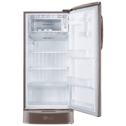 LG Direct Cool Single Door Refrigerator | Stabilizer Free Operation | 210 L | 3 Star | Fawn Steel | GL D231AFSD