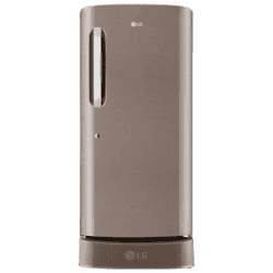 LG Direct Cool Single Door Refrigerator | Stabilizer Free Operation | 210 L | 3 Star | Fawn Steel | GL D231AFSD