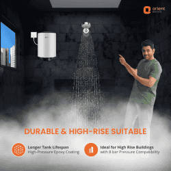 Orient Maverick Water Heater | 10L | 5 Star | Grey