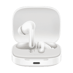 Redmi Buds 6  Wireless Earbuds | Hybrid Active Noise Cancellation | 42 Hours Playback | Titan White| M2429E1