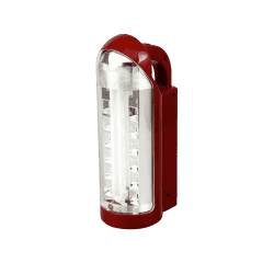 Impex Onix Rechargeable LED Lantern Emergency Light | Red | OL 890