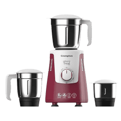 Crompton Treat 500X Mixer Grinder | 500 Watt | 3 Jars