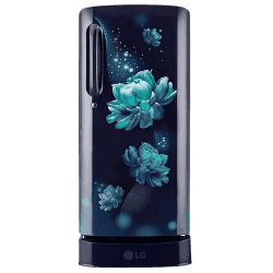 LG Direct Cool Single Door Refrigerator | 185 L | 3 Star | Blue Charm | GL D201ABCD