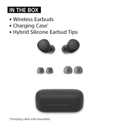 Sony Truly Wireless Bluetooth Earbuds | Small and Comfortable | Black | WF C510/BZ 	