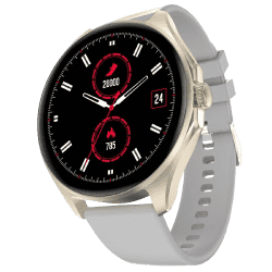 Fire Boltt Apollo 2 Smartwatch |  AMOLED Display | Bluetooth Calling | Light Grey | BSW147