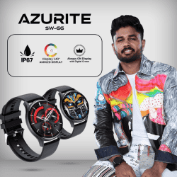 Salpido I-GOFIT AZURITE Smartwatch | Black |  SW 66