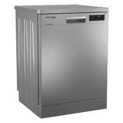 Voltas Beko | Free Standing 14 Place Settings Intensive Kadhai Cleaning | No Pre-rinse Required Dishwasher | DF14S2