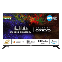 BPL FHD Onkyo Home Theatre Smart LED Google TV | 109 cm (43 inch) | 43F E5340