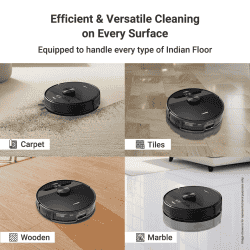 Eureka Forbes Smart Clean with Home Mapping Pro Vacuum Cleaner | Black