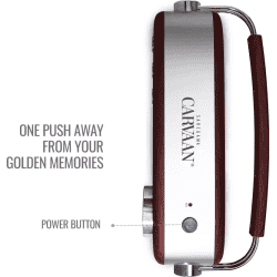 Saregama Carvaan Malayalam Portable Bluetooth Speaker | Cherrywood Red | SC03