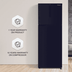 Panasonic Frost Free Double Door Refrigerator | 3 Star | 237 L | NR-TH272CPAN