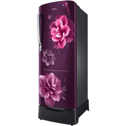 Samsung Direct Cool Single Door Refrigerator | 223 L | 3 Star | Camellia Purple | RR24C2823CR/NL
