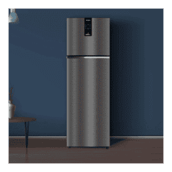 Whirlpool Frost Free Double Door Refrigerator | 2 Star | 231 L | Steel Onyx | IFPRO INV CNV 278