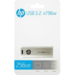 HP 796w Pen Drive | 256 GB | Grey
