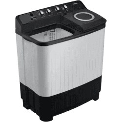 Samsung Semi Automatic Top Load Washing Machine | 8 kg | 5 Star | Black Grey | WT80C4200GG TL
