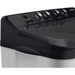 Samsung Semi Automatic Top Load Washing Machine | 8 kg | 5 Star | Black Grey | WT80C4200GG TL