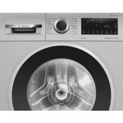 BOSCH Series 6 Fully Automatic Front Load Washer Dryer | 10.5/6 kg | 5 Star | Silver | WNA264U9IN
