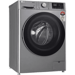 LG Fully Automatic Front Load Washing Machine | 10 kg | 5 Star | Platinum Silver | FHP1410Z7P APSQEIL