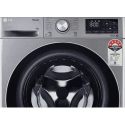 LG Fully Automatic Front Load Washing Machine | 10 kg | 5 Star | Platinum Silver | FHP1410Z7P APSQEIL