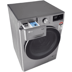 LG Fully Automatic Front Load Washing Machine | 10 kg | 5 Star | Platinum Silver | FHP1410Z7P APSQEIL