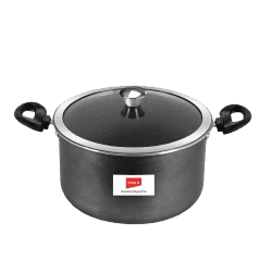 Impex Biryani Pot | 6 Ltr | Non Stick Induction Friendly Aluminium with Granite Coating | IBP6
