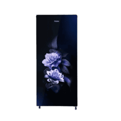Haier Direct Cool Single Door Refrigerator | 185 L | 2 Star | Marine Dime Glass | HRD-2062CMDG-N
