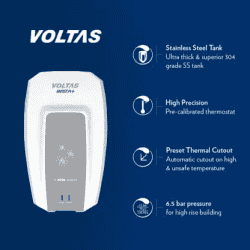 Voltas Insta+ Water Heater |  3 L | White