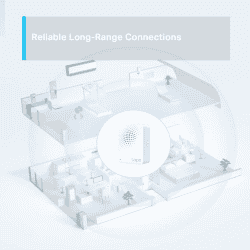 Tapo Tp-Link H100 Iot Smart Hub | Smart Alarm | Doorbell, Smart Actions with Sensors