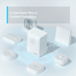 Tapo Tp-Link H100 Iot Smart Hub | Smart Alarm | Doorbell, Smart Actions with Sensors