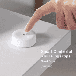 TP-Link Tapo Smart Button | Lighting Control Smart Doorbell Smart Switch | White