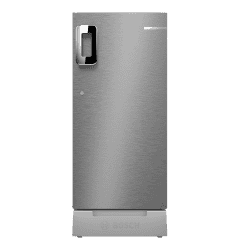 Bosch Direct Cool Single Door Refrigerator | 207L | Base Stand with Drawer | Fine Steel | CST20S25PI