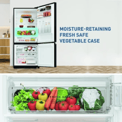 Panasonic Smart Inverter Frost-Free Double Door Bottom Mount Refrigerator | 401 L | 2 Star | NR-BK468BQKN