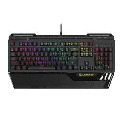 LAPCARE Champ Wired Gaming Keyboard | Spillproof | Black | LGK-108
