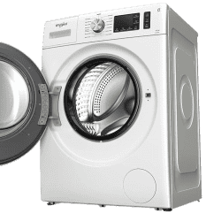 Whirlpool LED+ Touch Front Load Washing Machine | 6.5kg | Crystal White | XS6510BYW