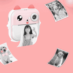Children Digital Print Camera | Automatic Focusing 1080P 720P Kids Digital Print Camera for Home