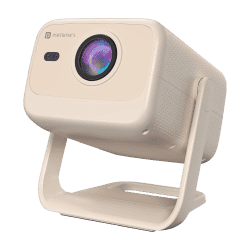 Portronics Beem 480 Smart LED Projector | 1080p Full HD Resolution | 5100 Lumens | White
