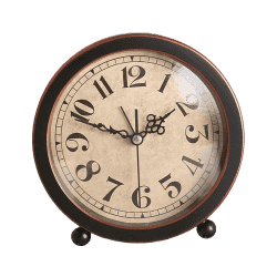 Quartez G51 Vintage Alarm Clock | Brown