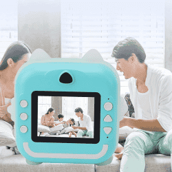 Children Digital Print Camera | Automatic Focusing 1080P 720P Kids Digital Print Camera for Home