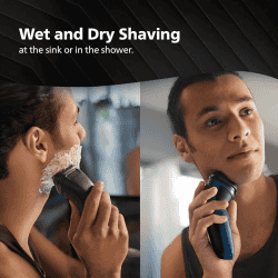 Philips Electric Shaver for Men | 3D Floating Heads | Blue |  S1151/03