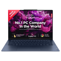 Lenovo Yoga Slim 7x Touchscreen Laptop | Snapdragon X Elite X1E | 32GB | 1TB SSD | Qualcomm NPU 45TOPS | Cosmic Blue | 83ED003BIN