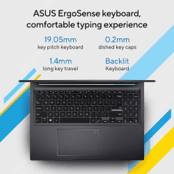 Asus Vivobook 16 Thin and Light Laptop | Intel Core i7 12700H 12th Gen | 16GB | 512GB SSD | Indie Black | X1605ZAC-MB742WS