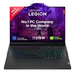 Lenovo Legion Pro 7 Gaming Laptop | Intel Core i9 14900HX  | 32GB | 1TB SSD | Nvidia RTX 4080 12GB | Black | 83DE001HIN