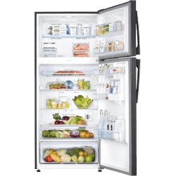Samsung Frost Free Double Door Refrigerator | 530 L | 1 Star | Black Inox | RT56C637SBS/TL