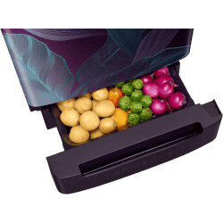 Samsung Direct Cool Single Door Refrigerator | 215 L | Base Stand Drawer | Paradise Bloom Purple | RR23D2H259R/HL
