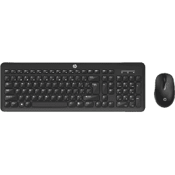 HP Wireless Keyboard & Mouse Combo | Black | KM260