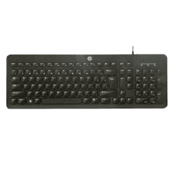 HP Wired Keyboard | Black | K160