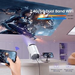 Portronics Beem 440 Smart LED Portable Projector | 720p HD Resolution