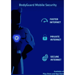 BodyGuard Mobile Security Software VIP | Antivirus | 1 user