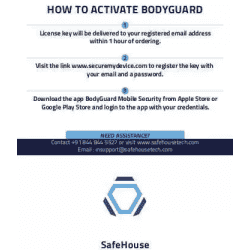 BodyGuard Mobile Security Software VIP | Antivirus | 1 user