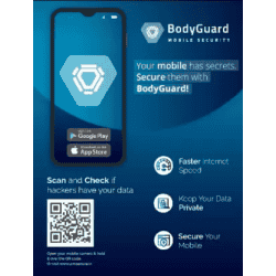 BodyGuard Mobile Security Software VIP | Antivirus | 1 user